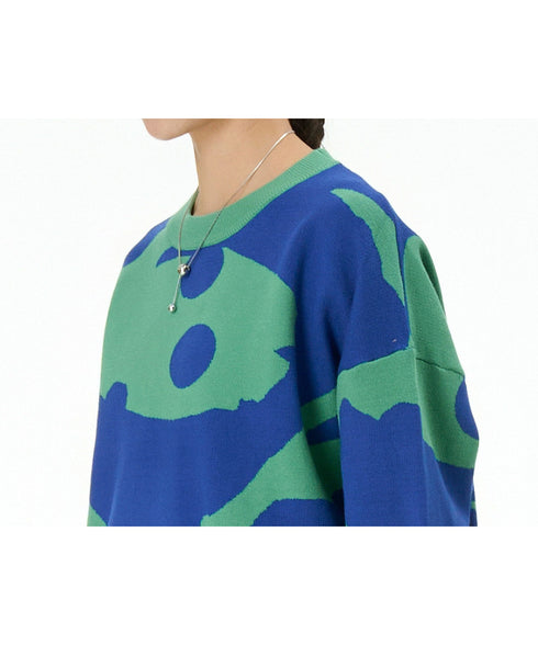 Abstract Pattern Sweater